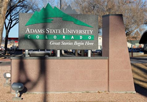 Adams state alamosa - The Office of Graduate Studies, along with Adams State’s dedicated faculty and staff, works to ensure access and opportunity for graduate study throughout Colorado and the United States. ... Alamosa, CO 81101. Monday – Friday, 8 a.m. – 5 p.m. MST. graduatestudies@adams.edu 719-587-8152 866-407-0013. Apply. Request …